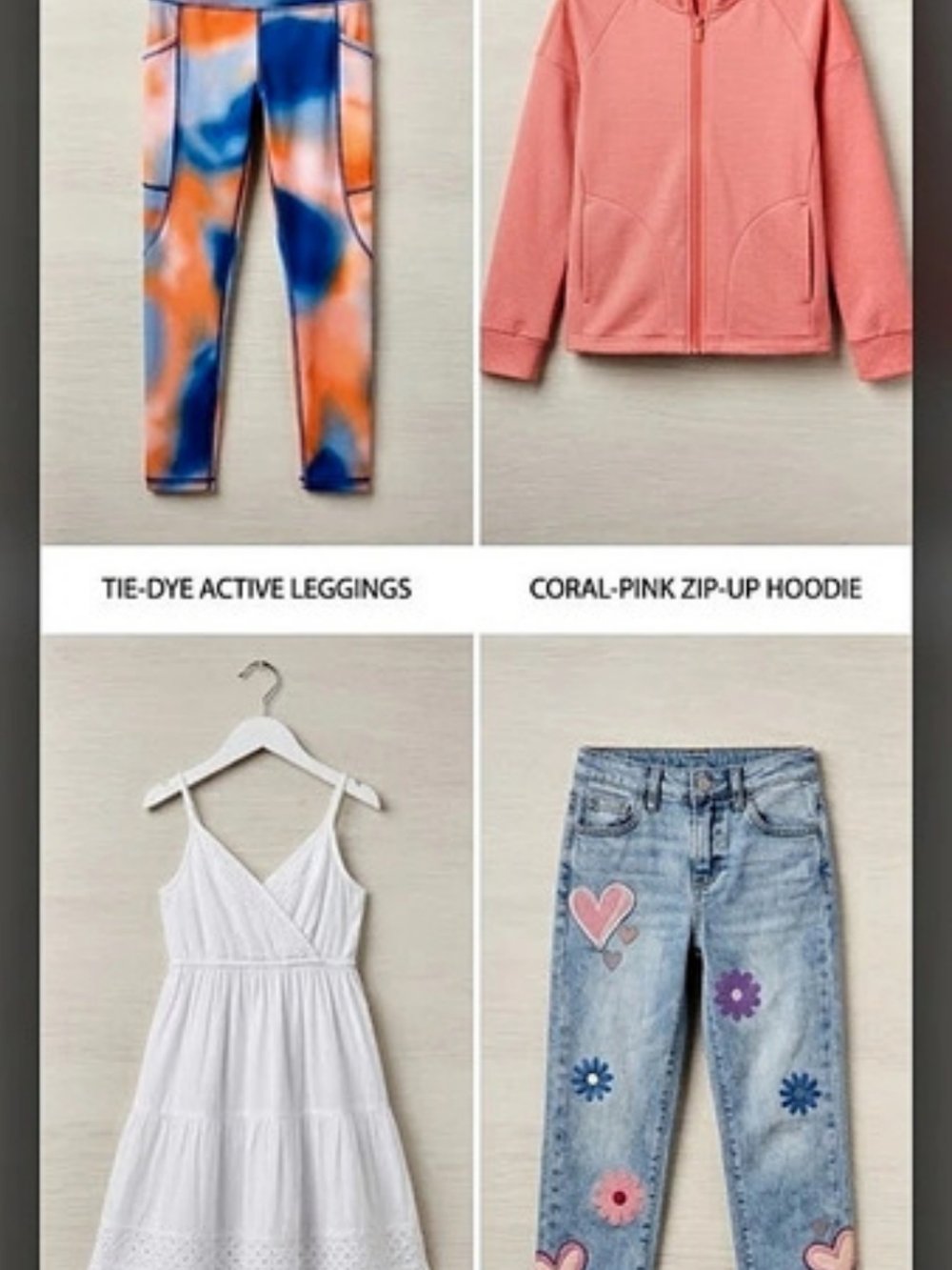 4 Like New Clothing Little Girls Size 6x ,7x